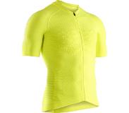X-Bionic Effektor 4.0 Bike Full Zip Short Sleeves Shirt for Men - phyton yellow/arctic white