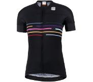 Sportful Fietsshirt Sportful Women Vélodrome Short Sleeve Jersey Black-S