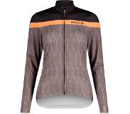 Maloja Wielerjack met lange mouwen voor vrouwen Maloja ToadstoolM. Grijs