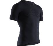 X-Bionic Energizer LT V-Neck Short Sleeves Shirt for Men - opal black/arctic white