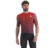 Sportful Fietsshirt Sportful Men Rocket Jersey Huckleberry Chilly Red-S
