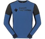 Sweet Protection Hunter Merino Hybrid Long Sleeve Enduro Jersey Blauw XL Man