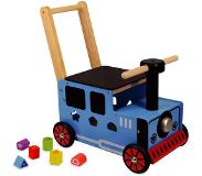 I'm Toy Loop/duwwagen trein Thomas Tank blauw