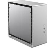 Jonsbo UMX6 AL Silver Midi-tower Gaming-behuizing, Behuizing Zilver