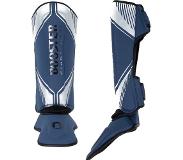 Booster Kickboks Scheenbeschermers Bangkok Series 4 Blauw L = Scheenbeen Lengte 37 cm
