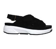 Xsensible Sandaal Xsensible Women Curacao Stretchwalker Black Suede-Schoenmaat 39