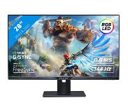 Raider 144Hz 4K ULTRA GAMING - 28 inch - 144Hz - 0.5 ms - 3840x2160 - 120Hz en 4K op PS5 Xbox series X/S - Zwart