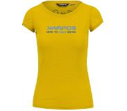 Karpos Val Federia Short Sleeve T-shirt Geel XS Vrouw