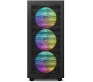NZXT H7 Flow RGB All Black Tempered Glass