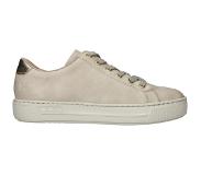 Rieker Veterschoen Beige/goud | Maat: 37