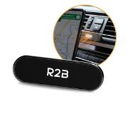 R2B Sterke Magnetische telefoonhouder auto - Voor dashboard/console - Mobiel / Gsm houder - Model "Volendam"