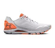Under Armour HOVR Sonic 6 Shoes Men, wit/oranje 2023 US 12 | EU 46 Road hardloopschoenen