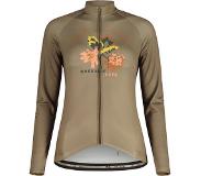 Maloja Dames VanilM. 1/1 Shirt (Maat L, Olijf)