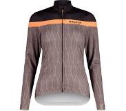 Maloja Wielerjack met lange mouwen voor vrouwen Maloja ToadstoolM. Grijs