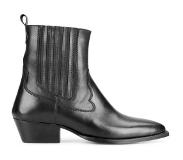 PS Poelman Moco leren cowboylaarzen zwart Dames | Maat: 37
