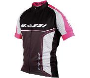 Massi Pro Team Short Sleeve Jersey Roze L Man