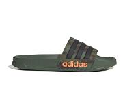 Adidas Adilette Badslippers Camo Groen Oranje