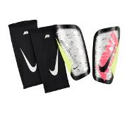 Nike Mercurial Lite 25 Scheenbeschermers Zilver Roze Geel