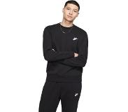 Nike Club Crew Mens Fleece Black/White M Fitness-sweatshirt