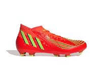 Adidas Predator Edge.2 Gras Voetbalschoenen (FG) Rood Groen