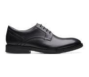Clarks - Heren - Un Hugh Lace - G - 2 - black leather - maat 8