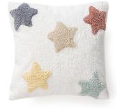 Benuta Kussenhoes Stars | Benuta katoen multicolour 45x45 cm kussenhoezen | NADUVI