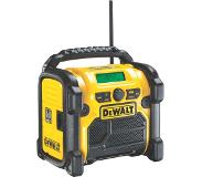 DeWalt DCR020-QW DAB+/FM bouwradio 230V/10.8/14.4/18V Li-ion