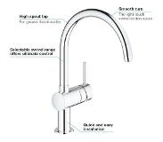 GROHE 32917000 Keukenkranen van Grohe