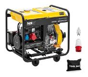 MSW Noodgenerator diesel - 1650 / 4600 W - 12,5 L - 230/400 V - mobiel - AVR - Euro 5