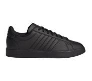 Adidas Grand Court Zwarte Sneakers Hoogwaardig imitatieleer 43