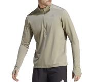 Adidas OTR 1/2 Rits Shirt Heren, grijs M 2023 Hardloopshirts
