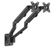Gembird MA-WA2-01 monitor mount / stand (27") Black Wall