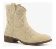 Blue Box lage dames western laarzen beige maat 41