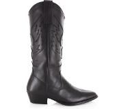 PS Poelman Moco leren cowboylaarzen zwart Dames | Maat: 37