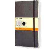 Moleskine Classic notitieboek Pocket softcover gelinieerd - Zwart / 9 x 14 cm / Papier, 70 gsm, zuurvrij, ivoorkleurig|Maat: