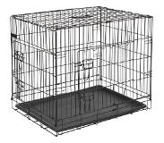 Kerbl Hondenbench 92x63x74 cm zwart