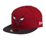 New Era 59fifty Chicago Bulls Cap Rood 7 1/4 Man