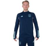 Adidas Ajax Trainingspak Senior Donkerblauw 2023/2024 - Maat M - Kleur: Blauw | Soccerfanshop