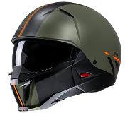 HJC I20 Batol Groen Oranje MC4SF Jet Helm XL