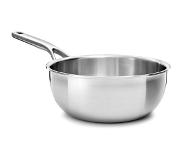 KitchenAid Conische Sauteuse Multi-Ply RVS Ø24cm / 3.7L