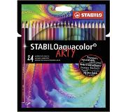 Stabilo Aquacolor Kleurpotloden ARTY, 24st.