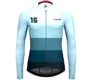 Siroko M2 Focus Long Sleeve Jersey Blauw XL Man