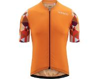 Briko Abstract Short Sleeve Jersey Oranje XL Man
