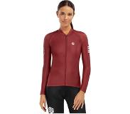 Siroko M2 Cherry Long Sleeve Jersey Rood S Vrouw