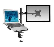 ACT AC8305 Monitorarm 1 Scherm met Laptoparm