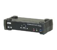 Aten 2-Port USB3.0 4K DP MST KVMP-Switch