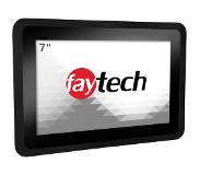Faytech FT07TMBCAP computer monitor 17,8 cm (7") 1024 x 600 Pixels Touchscreen Zwart