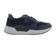 Gabor Rollingsoft Sneakers blauw Suede Maat 39