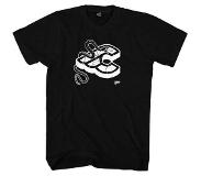 Cinelli Mike Giant Short Sleeve T-shirt Zwart M Man