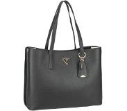 GUESS Meridian Girlfriend Tote Tas Dames Zwart - Maat One Size - Kleur: Zwart | Soccerfanshop